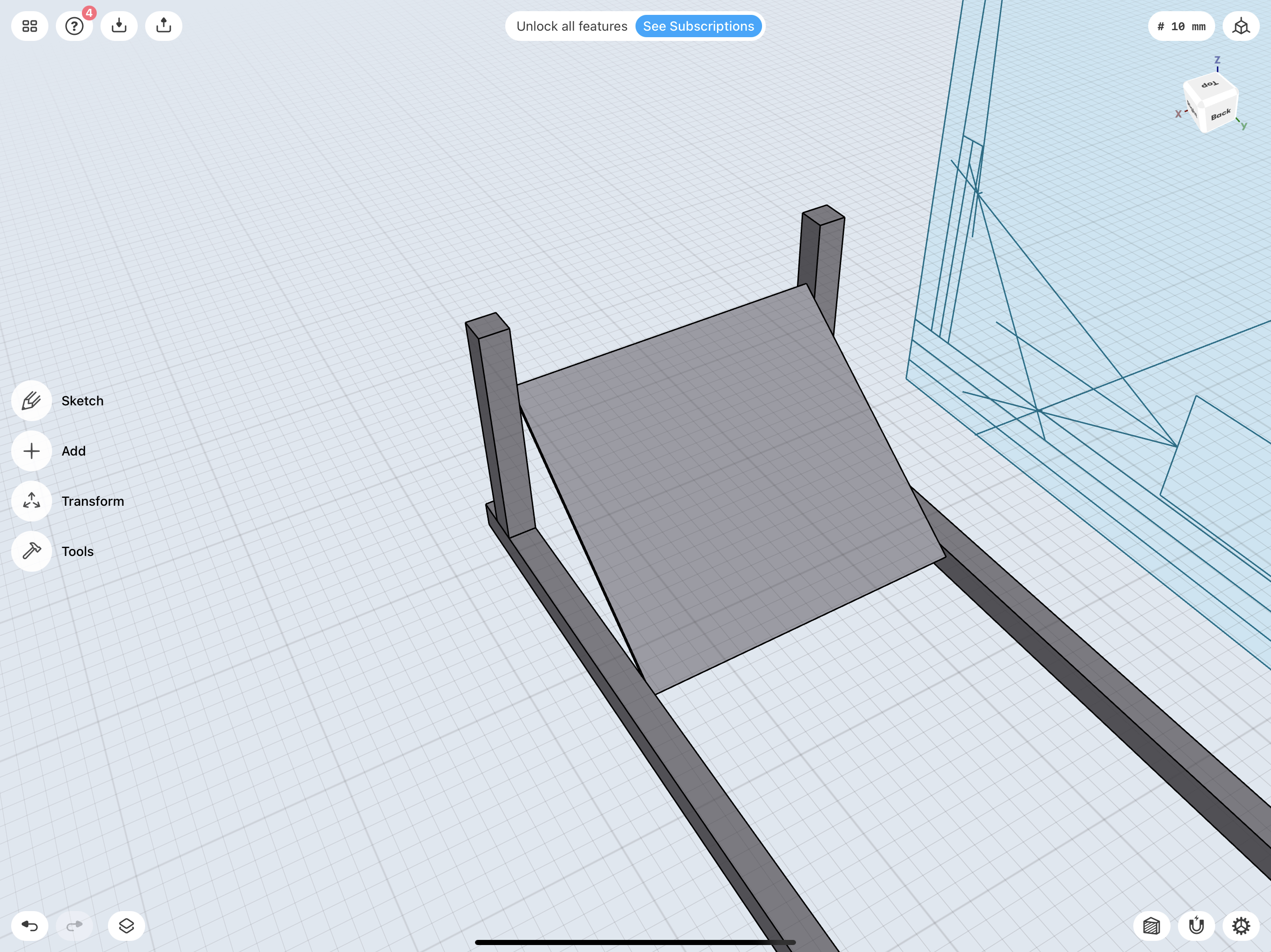 Nocturna touchscreen frame model